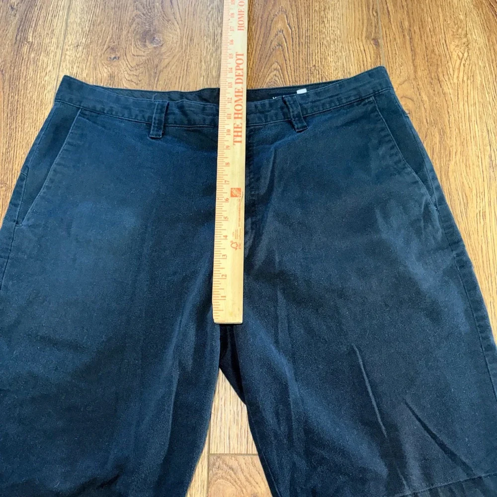 Volcom Frickin Modern Stretch Chino Shorts Mens 36 Black Skate Surf casual